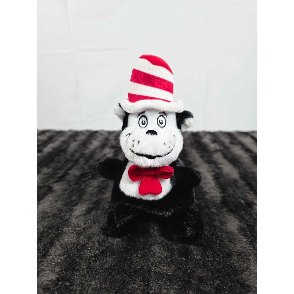 Aurora Palm Pals Dr Seuss Cat in the Hat Plush Red White Striped Hat 2021